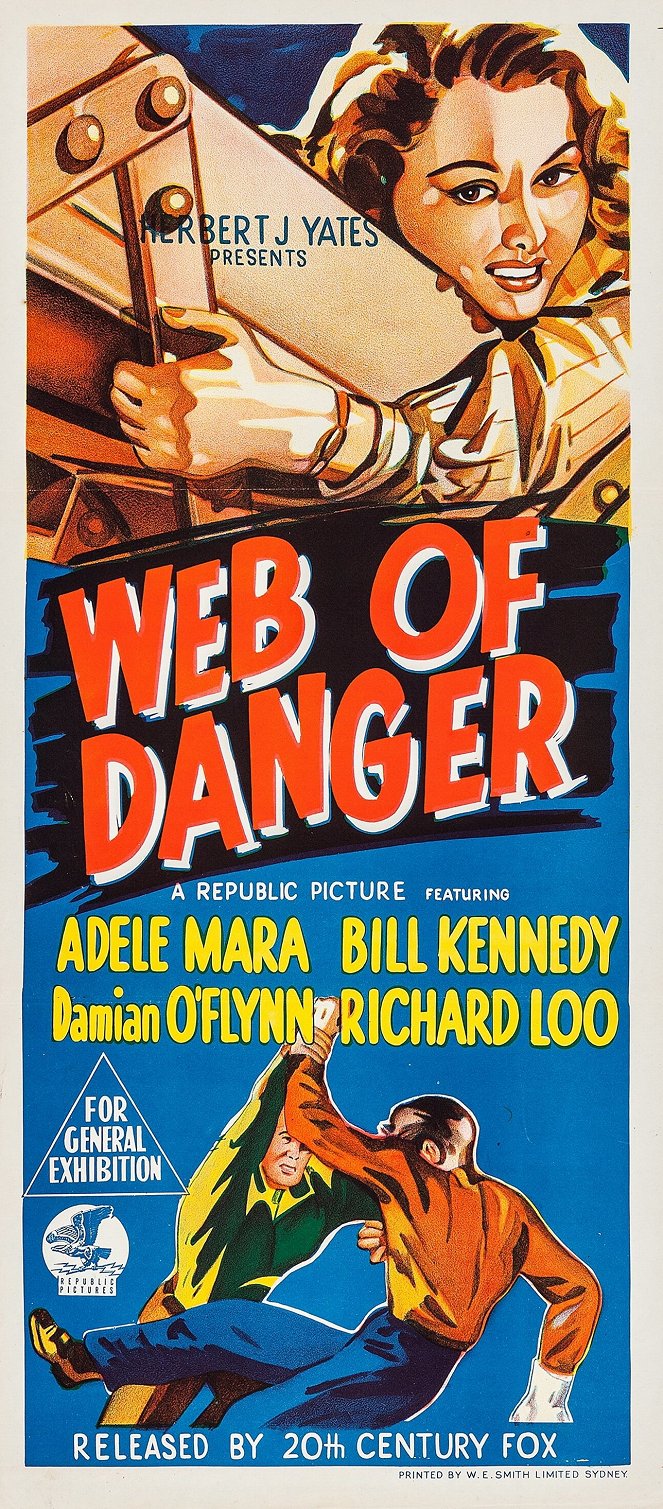 Web of Danger - Posters