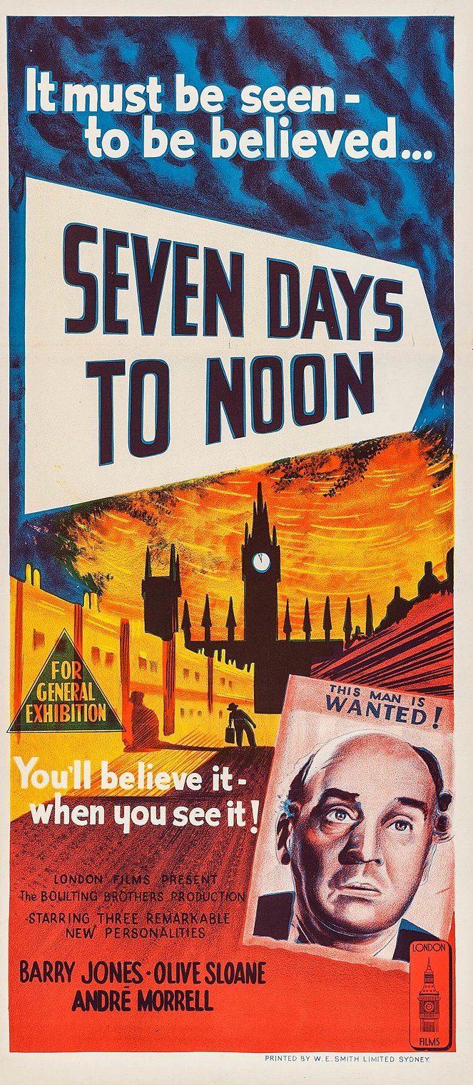 Seven Days to Noon - Posters
