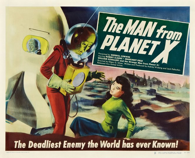 The Man from Planet X - Julisteet