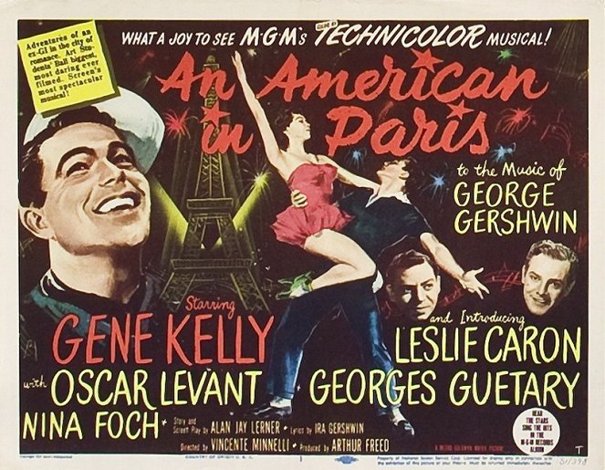 Američan v Paříži - Plagáty