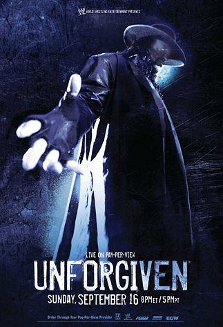 WWE Unforgiven - Posters