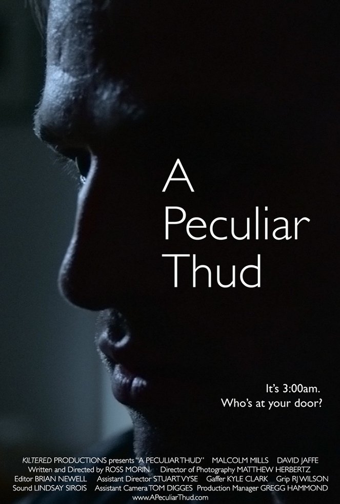 A Peculiar Thud - Posters