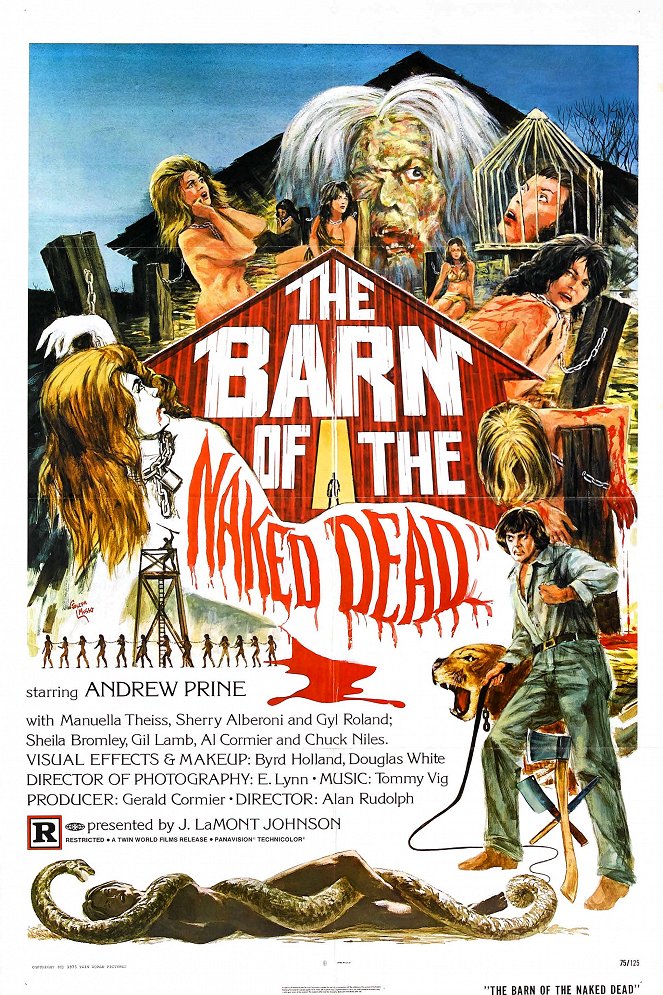 Barn of the Naked Dead - Plakáty