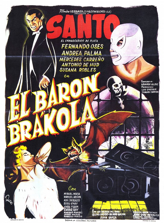 El barón Brakola - Affiches