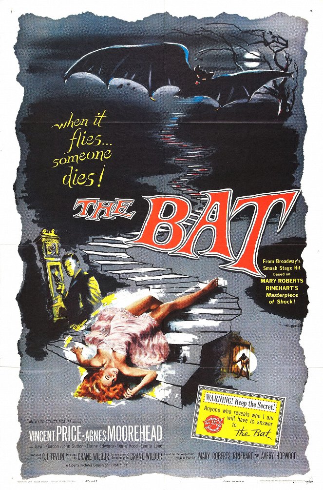 The Bat - Plakátok