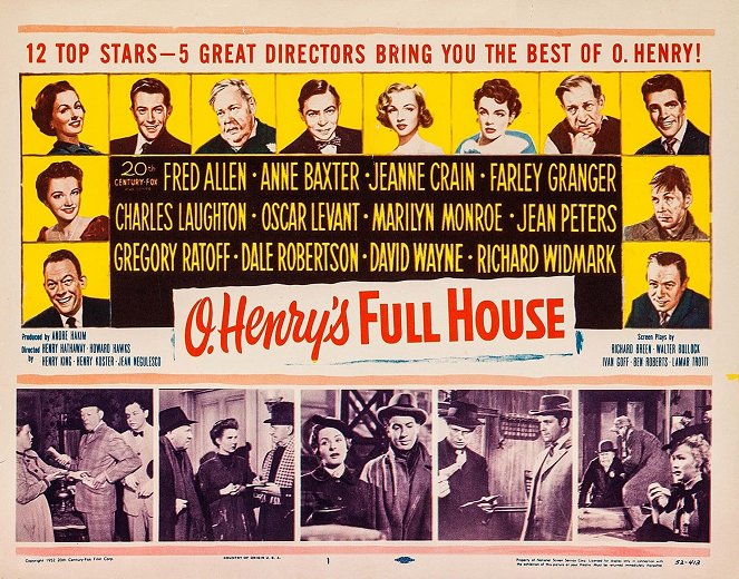 O. Henry's Full House - Cartazes