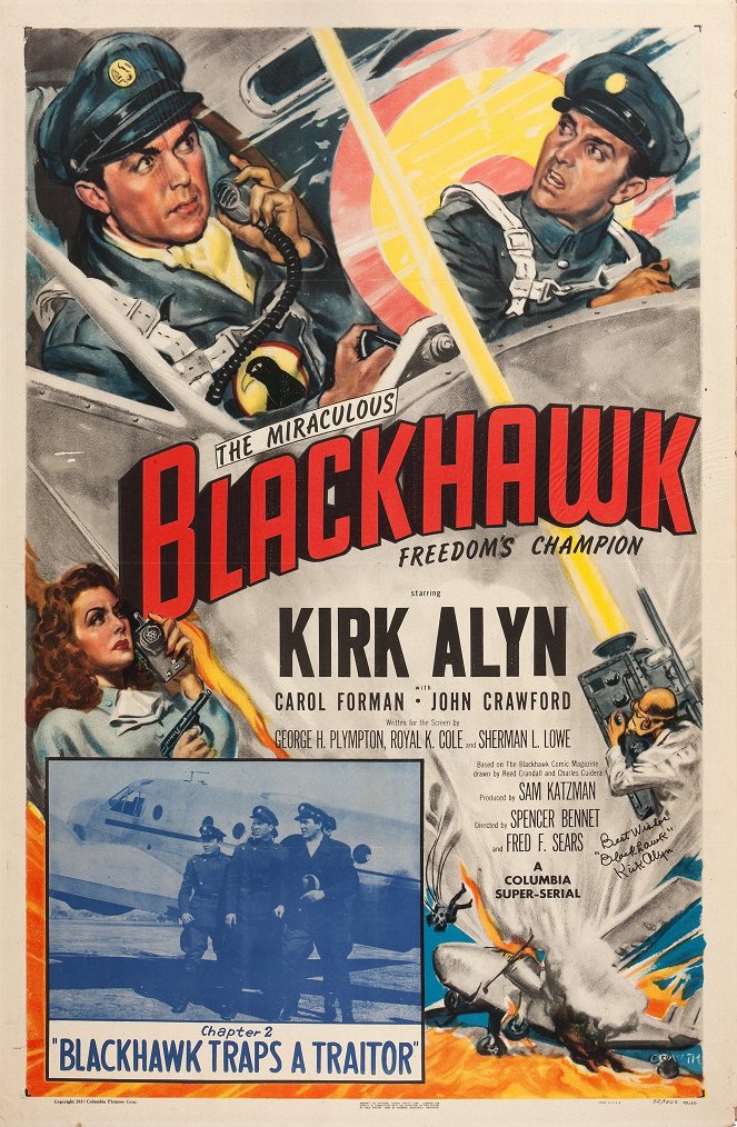 Blackhawk: Fearless Champion of Freedom - Plakaty