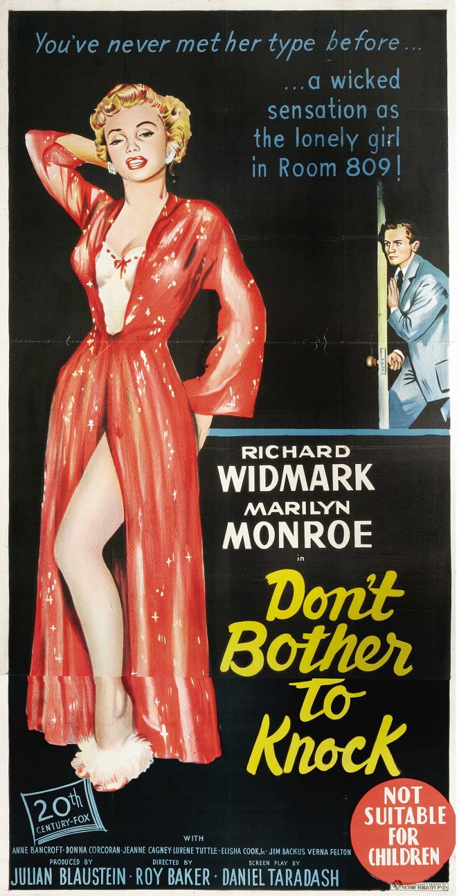 Don't Bother to Knock - Posters