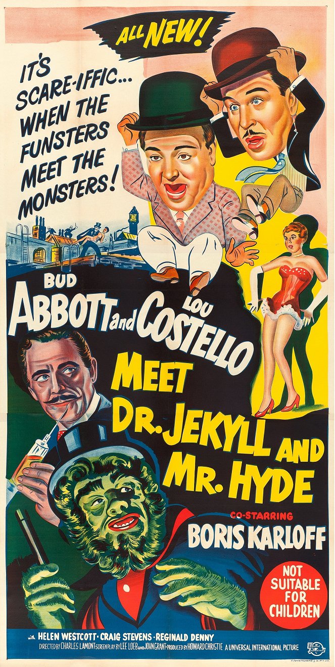 Abbott and Costello Meet Dr. Jekyll and Mr. Hyde - Posters