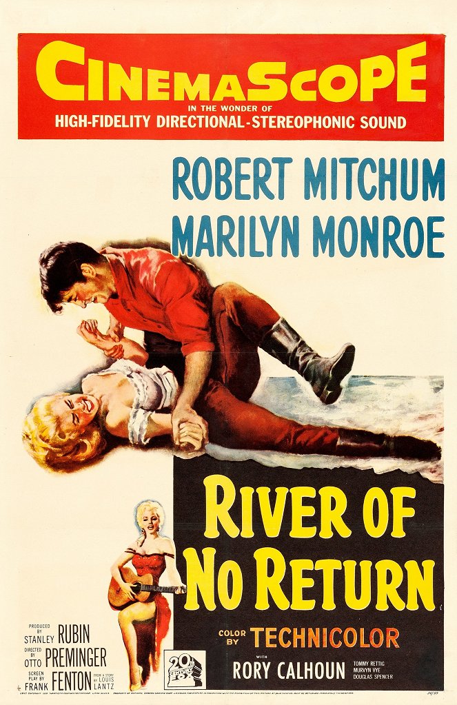 River of No Return - Plakaty