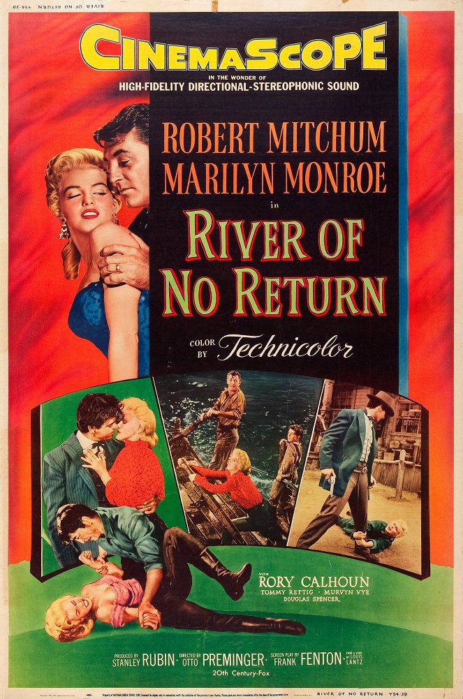 River of No Return - Cartazes