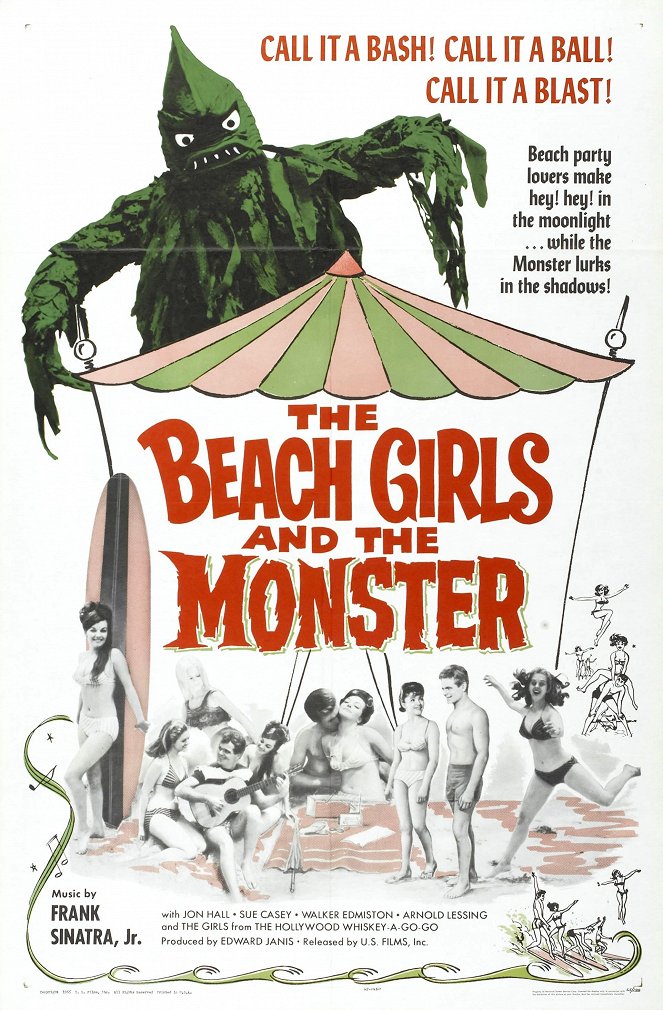 The Beach Girls and the Monster - Plakaty
