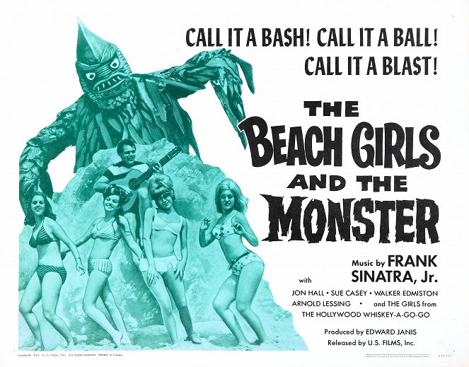 The Beach Girls and the Monster - Cartazes