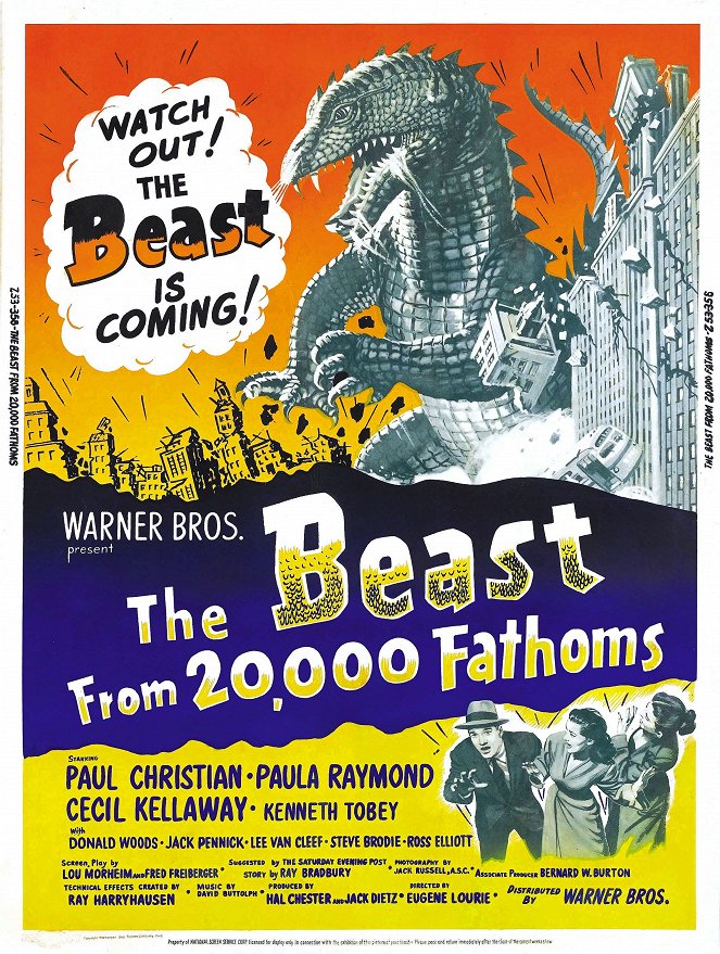 The Beast from 20,000 Fathoms - Posters