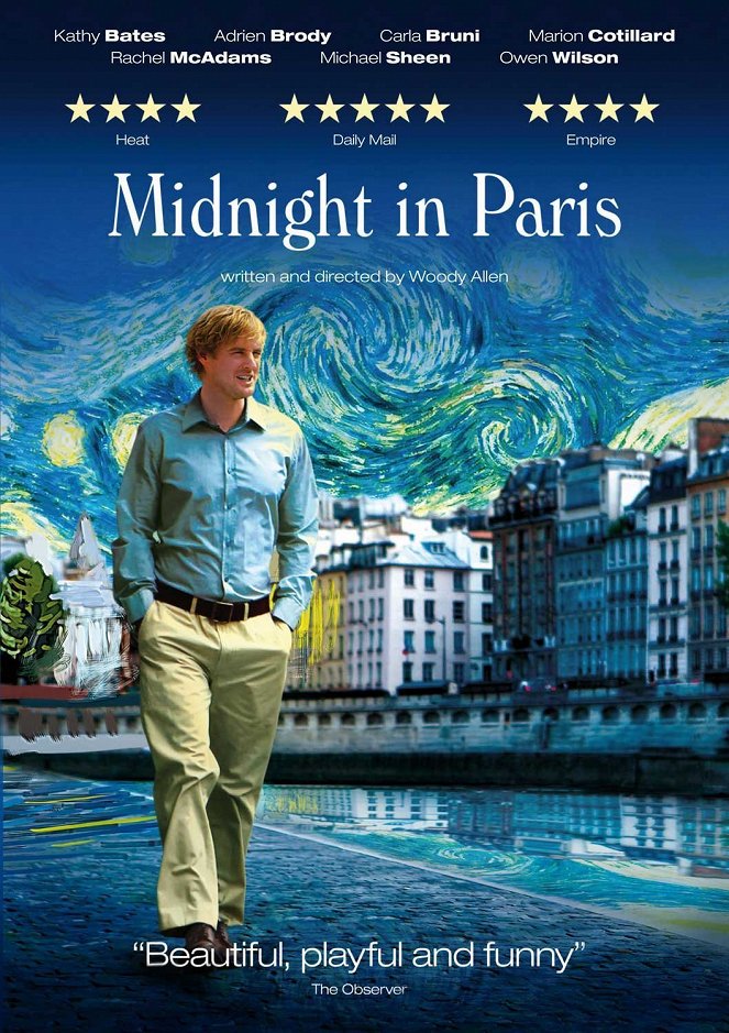 Midnight in Paris - Carteles
