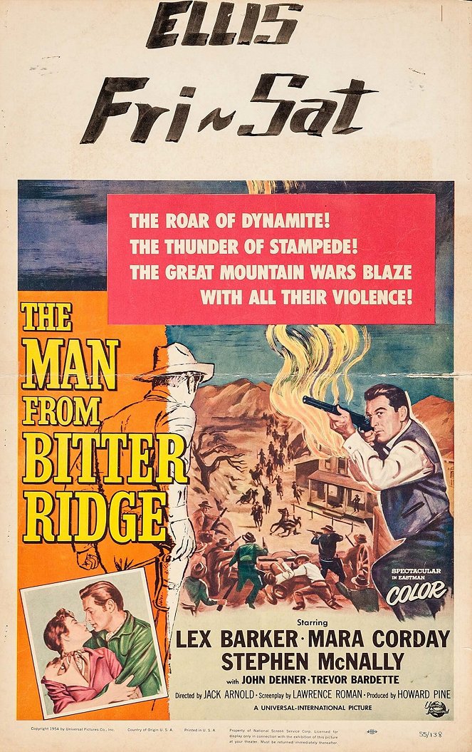 The Man from Bitter Ridge - Plakaty