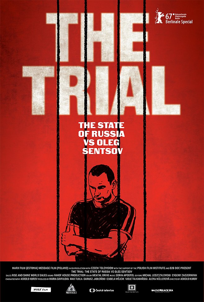 Proces: Ruský stát vs. Oleg Sencov - Plakáty