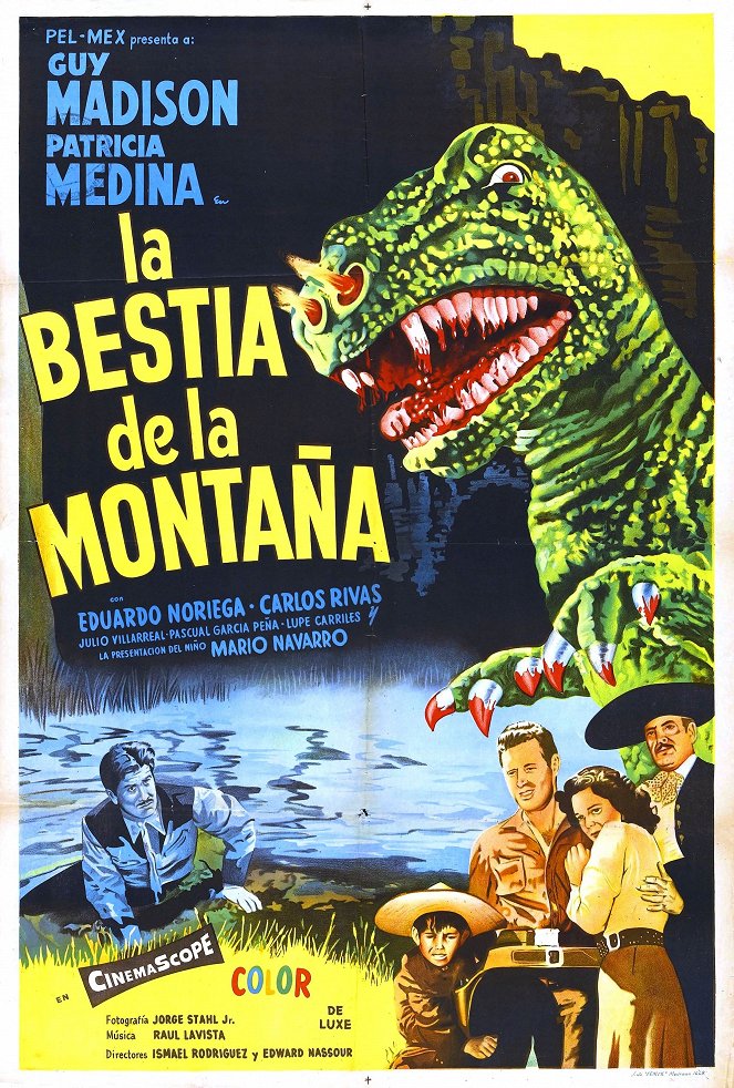 La bestia de la montaña - Carteles