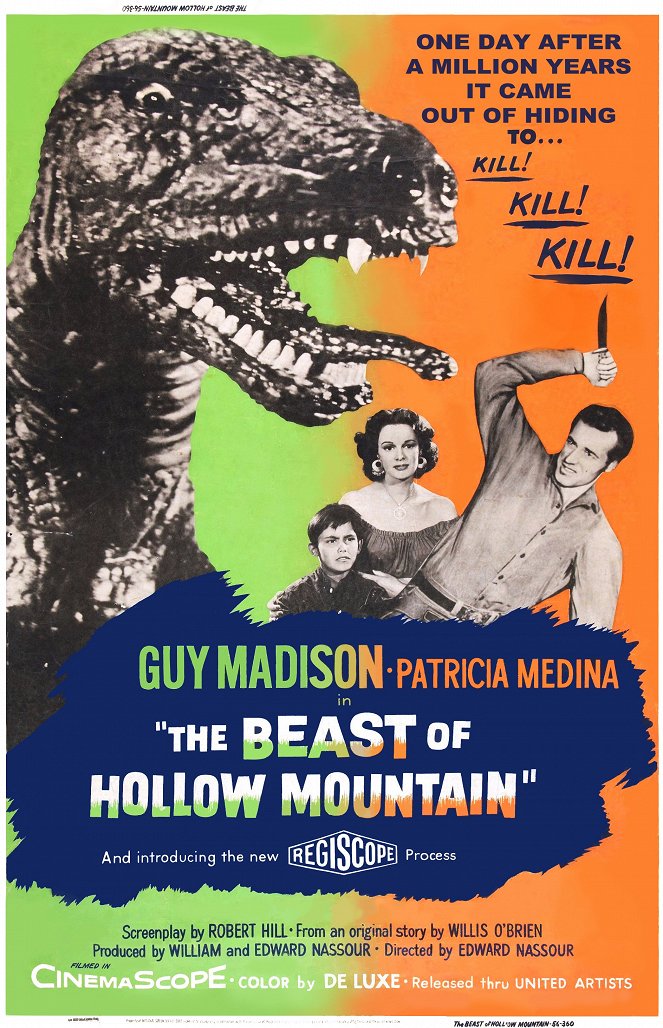 The Beast of Hollow Mountain - Posters