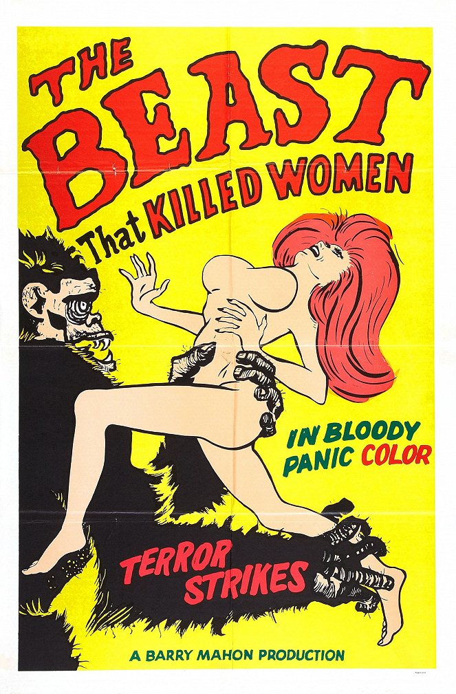 The Beast That Killed Women - Affiches