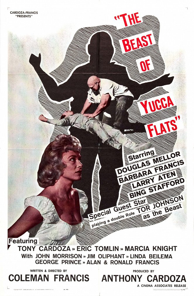 La Bête de Yucca Flats - Affiches