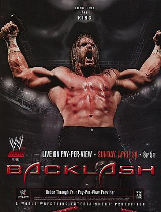 WWE Backlash - Plakátok