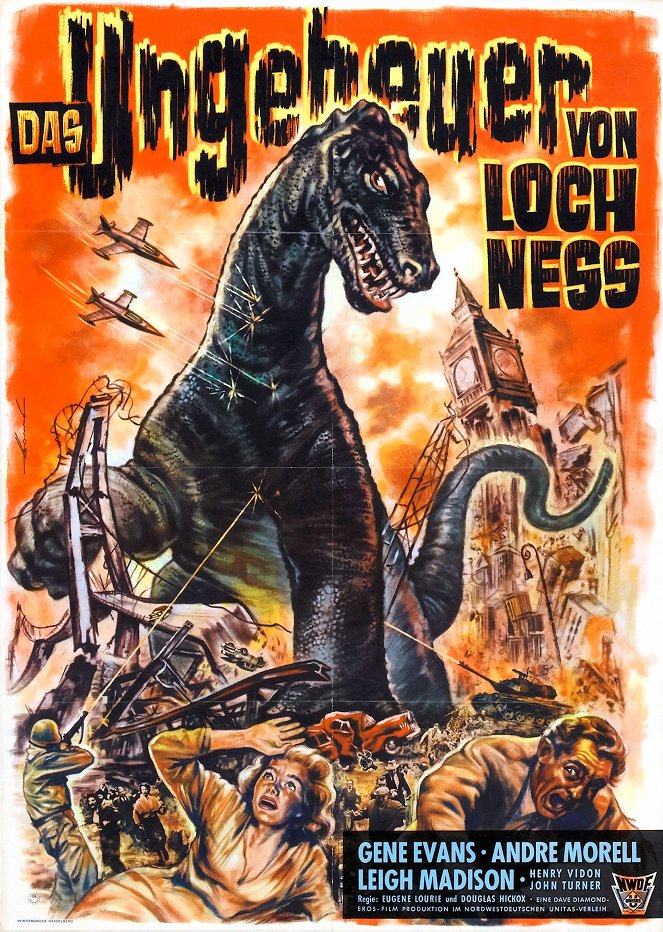 Das Ungeheuer von Loch Ness - Plakate