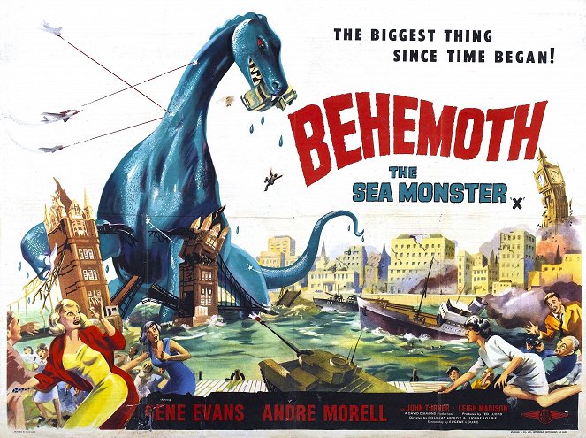 Behemoth the Sea Monster - Plakaty