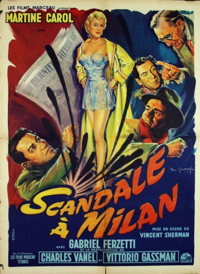 Scandale à Milan - Posters