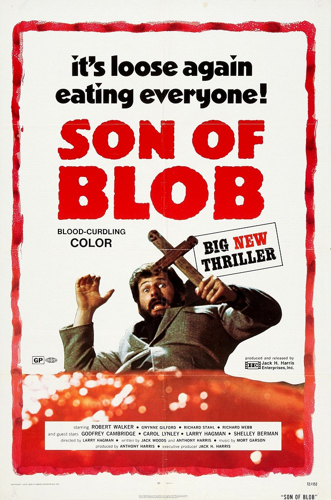 Beware! The Blob - Plakate