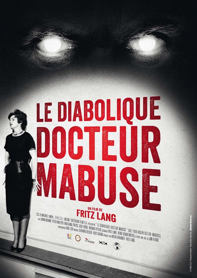 Die 1000 Augen des Dr. Mabuse - Cartazes