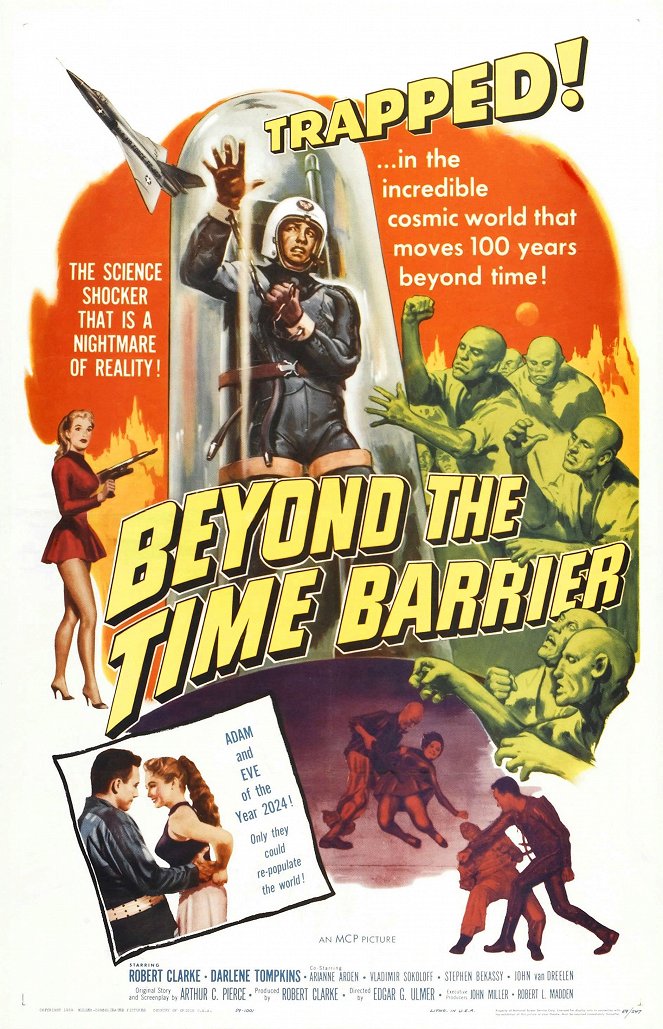 Beyond the Time Barrier - Plakate