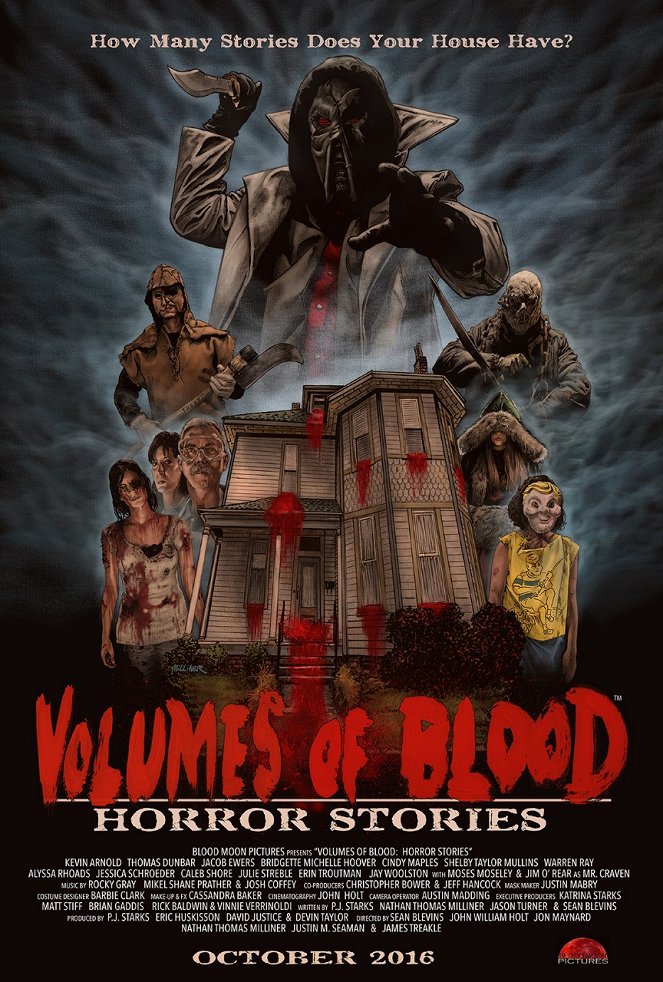 Volumes of Blood: Horror Stories - Carteles