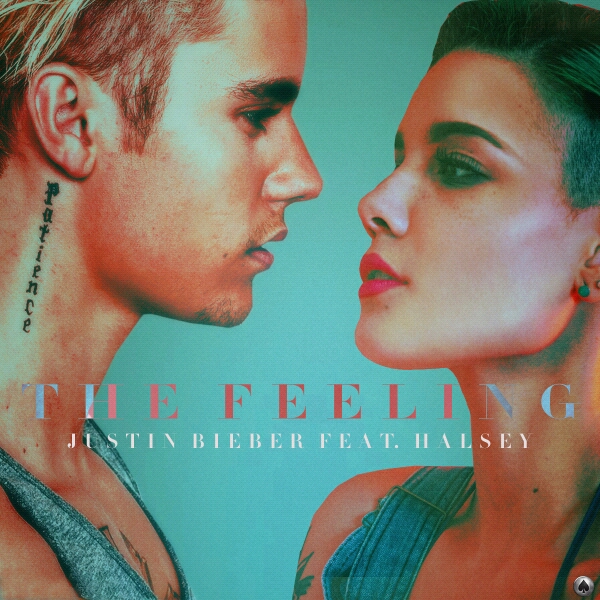 Justin Bieber feat. Halsey - The Feeling - Plakate