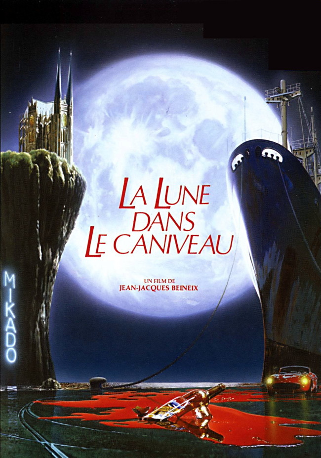 La Lune dans le caniveau - Affiches