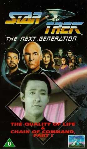 Star Trek: Następne pokolenie - Definicja życia - Plakaty