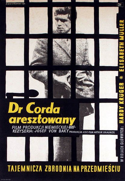 Dr Corda aresztowany - Plakaty