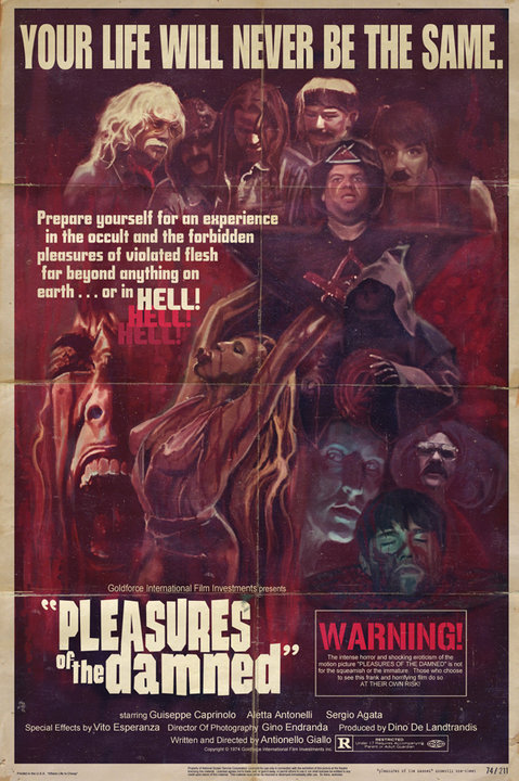 Pleasures of the Damned - Posters