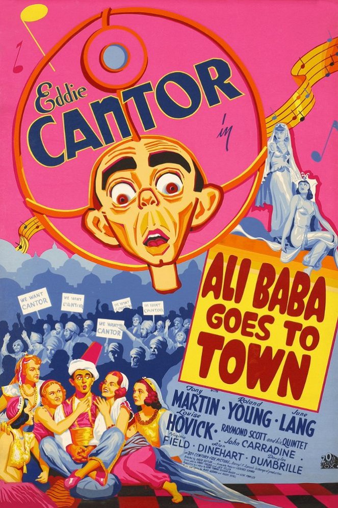 Ali Baba Goes to Town - Cartazes