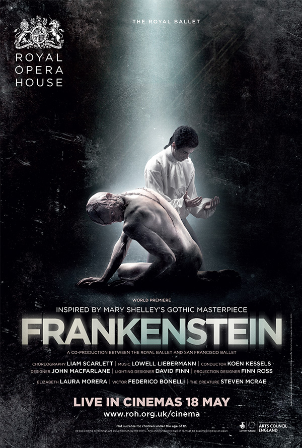 Frankenstein from the Royal Ballet - Julisteet
