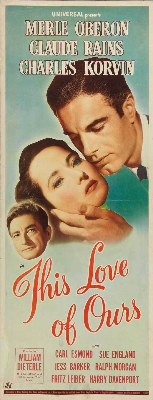 This Love of Ours - Affiches