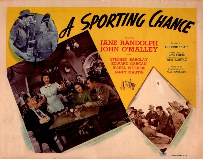 A Sporting Chance - Carteles