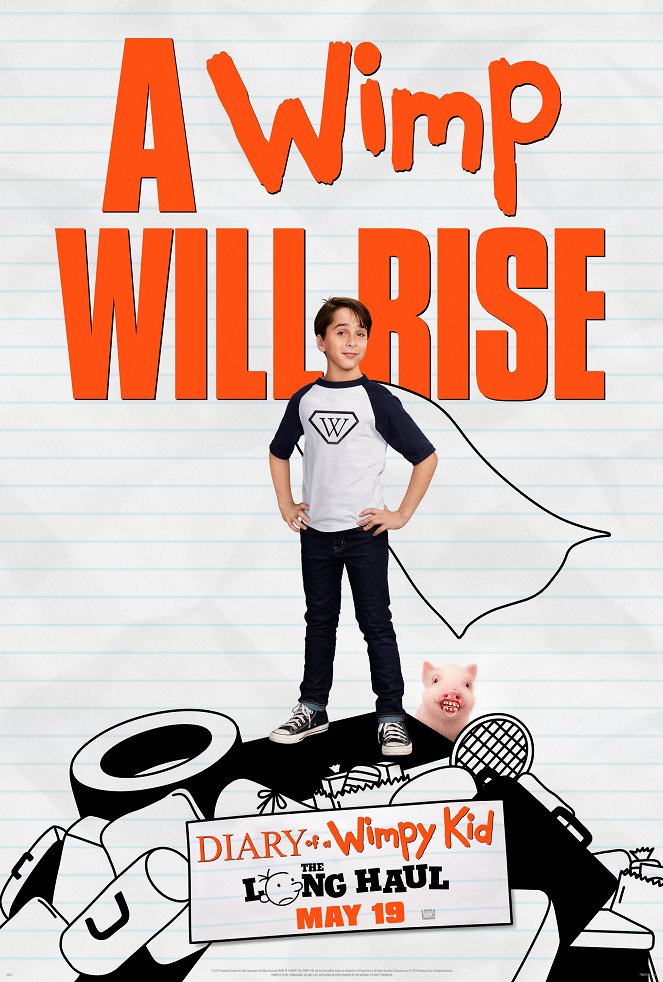 Diary of a Wimpy Kid: The Long Haul - Cartazes