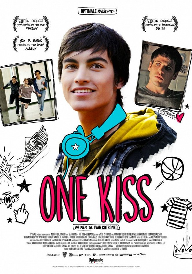 One kiss - Affiches