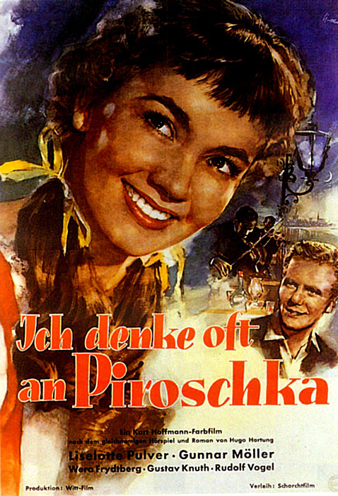 Ich denke oft an Piroschka - Plakate