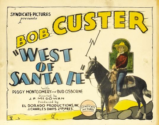 West of Santa Fe - Plakáty