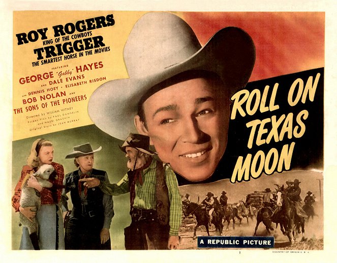 Roll on Texas Moon - Posters