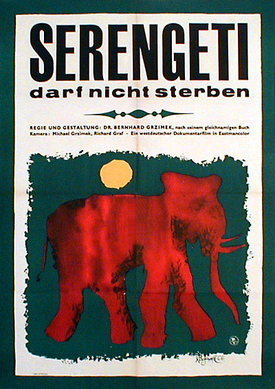Serengeti nie może umrzeć - Plakaty