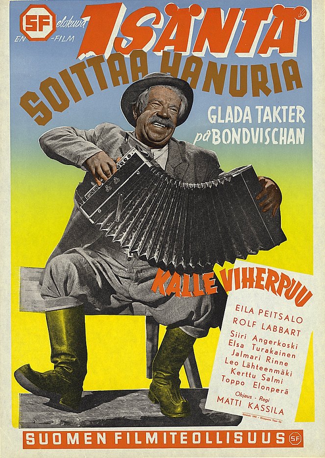 The Head of the House Plays the Accordian - Posters