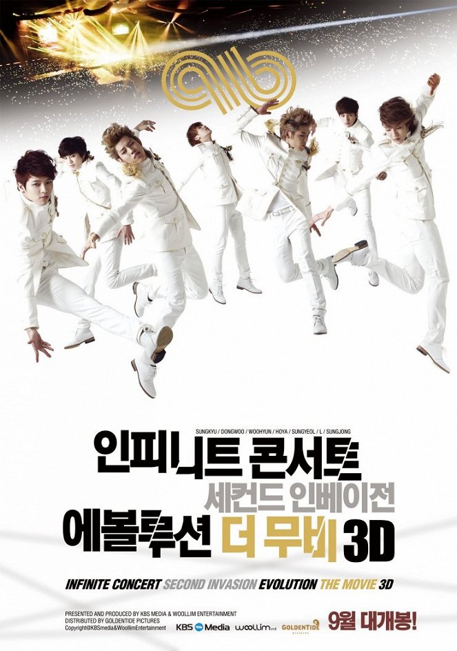 INFINITE Concert Second Invasion Evolution The Movie 3D - Posters